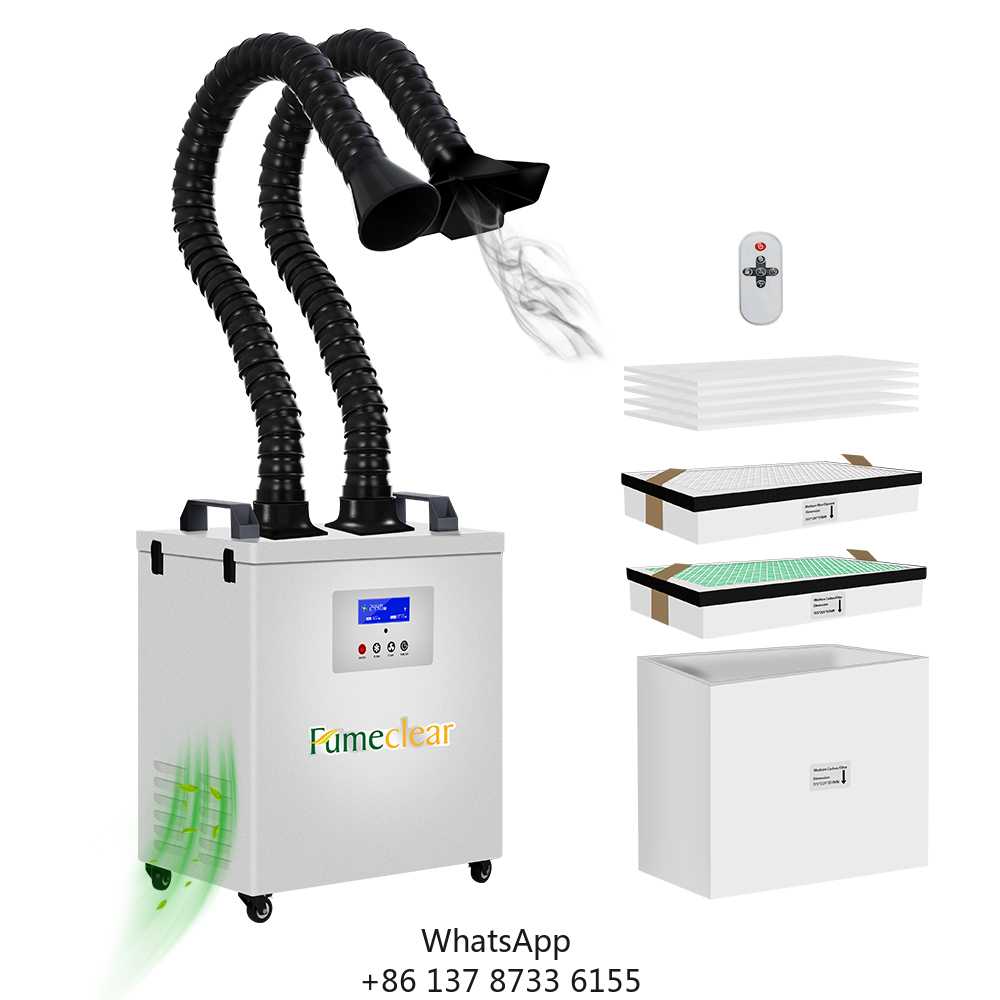 Industrial Laser Printer - 강력한 흡입력의 산업용 용접 연기 및
