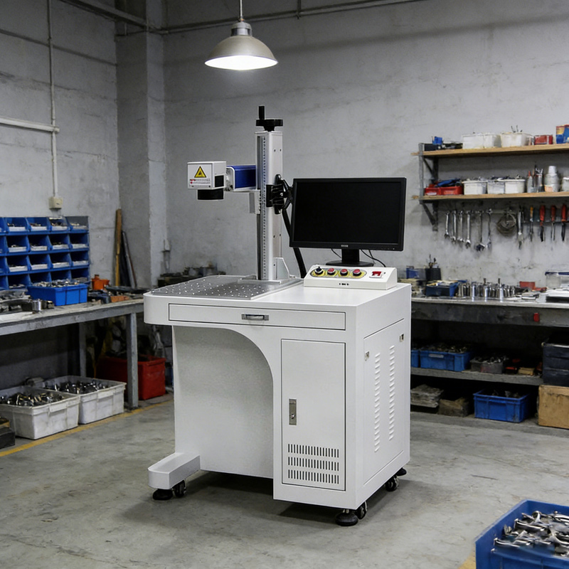 Industrial Laser Engraving Machine For Metal - 파이버 레이저 마킹 머신 50W CNC