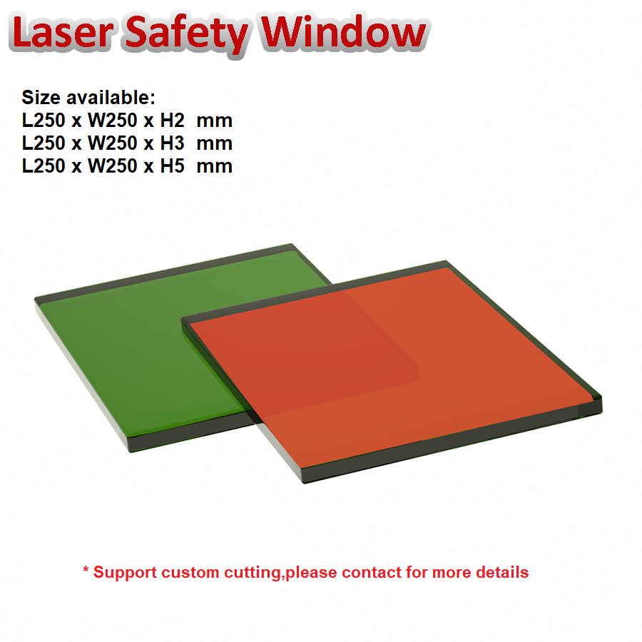 Industrial Uv Laser - 레이저 안전 창 1064nm 532nm 보호용