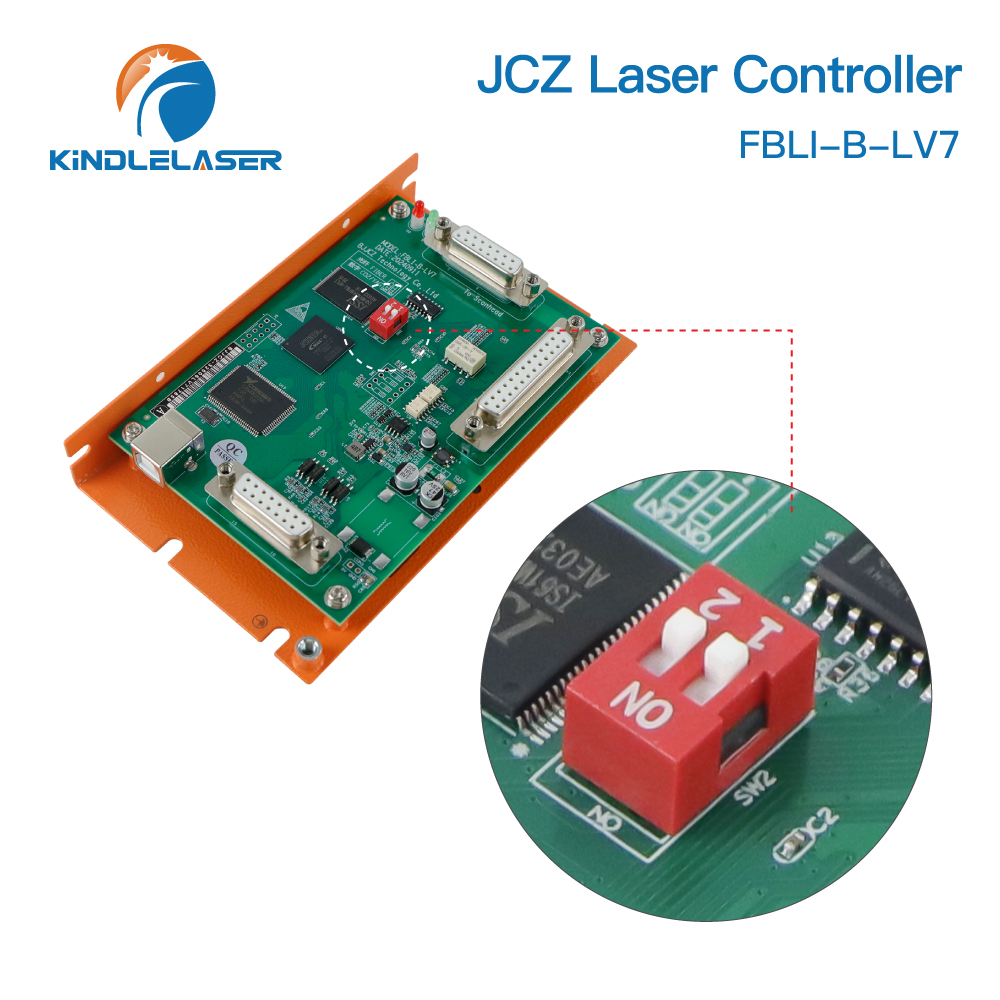 Laser Controller Board - 원래 BJJCZ FBLI-B-LV7A 파이버 레이저 제어