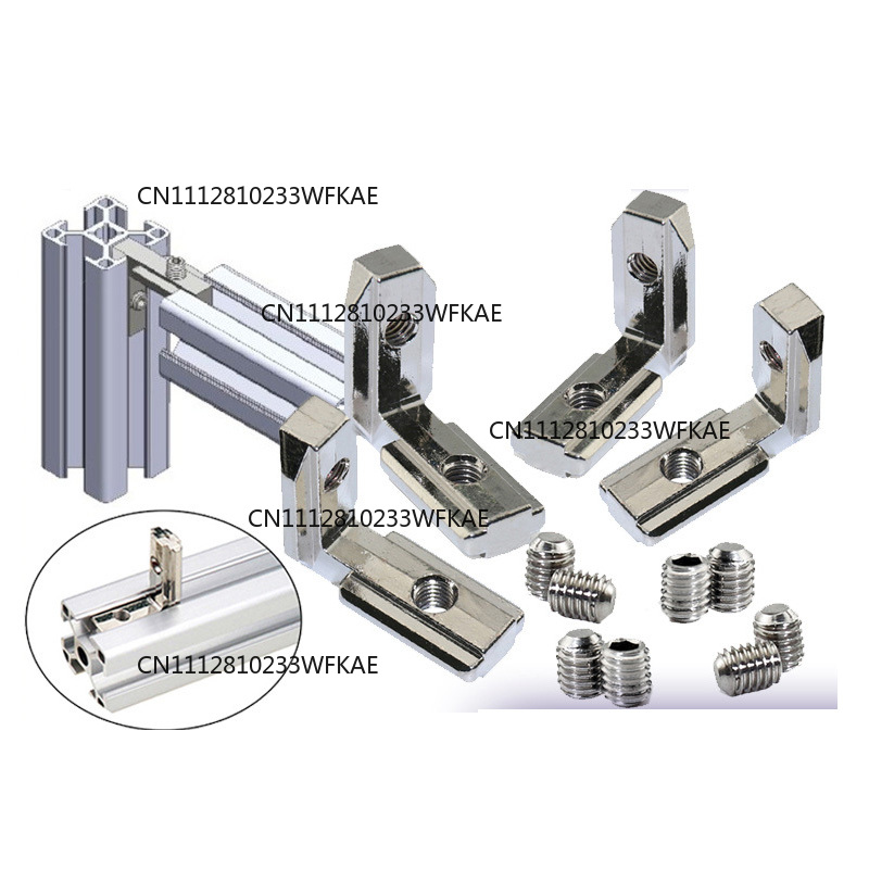 Aluminum T-Slot Profile - 10개입 T 슬롯 L자형 알루미늄 프로파일