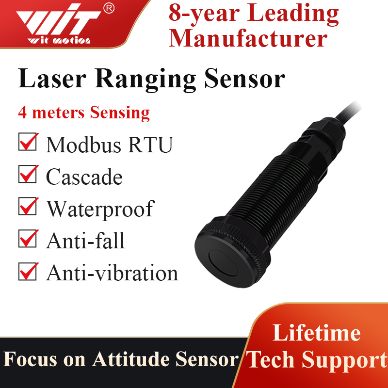 Industrial Laser Distance Sensor - WT53R ToF(Time-of-Flight) 레이저 거리 측정 센서