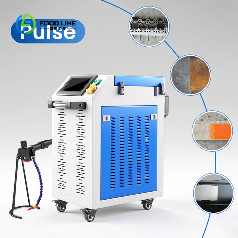 Industrial Laser For Cleaning - 맞춤형 레이저 세척기 100W 기름 녹