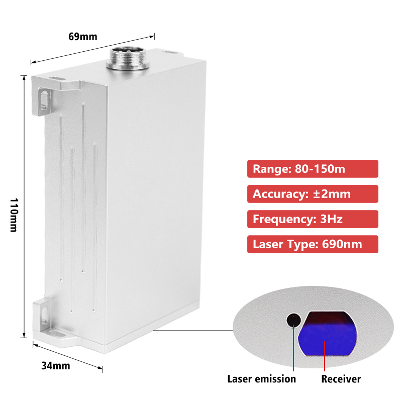 산업 자동화 IP67 방수 레이저 거리 측정 센서(RS - Industrial Laser Distance Sensor 리뷰 및 가격