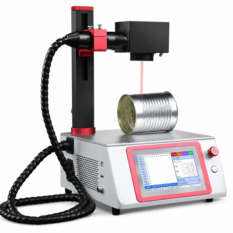 휴대용 파이버 레이저 마킹 기계 20W 30W 50W  - Industrial Laser Printer 리뷰 및 가격
