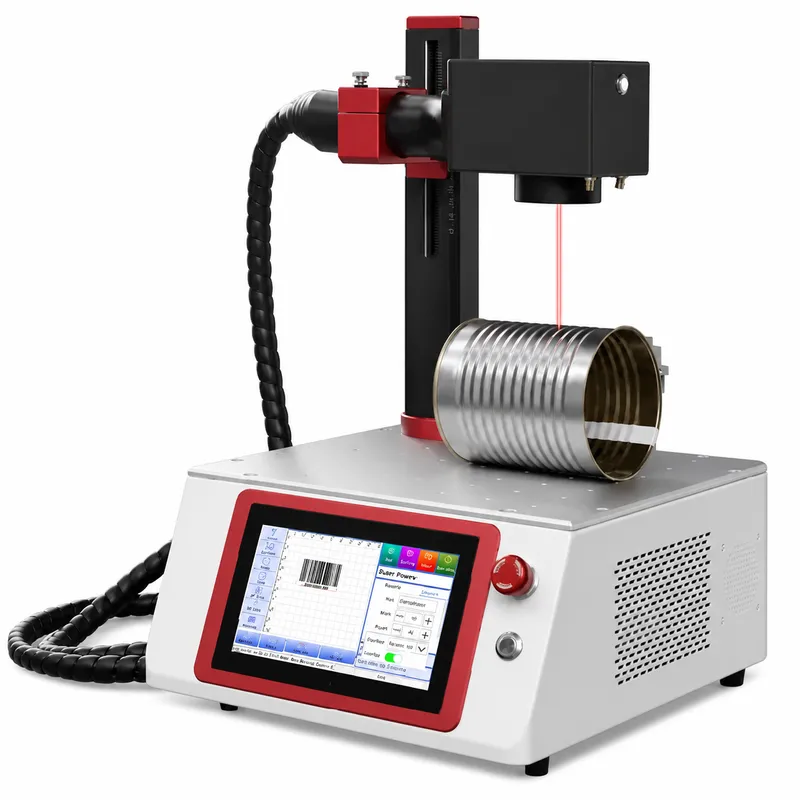 휴대용 파이버 레이저 마킹 기계 20W 30W 50W  - Industrial Laser Printer 리뷰 및 가격