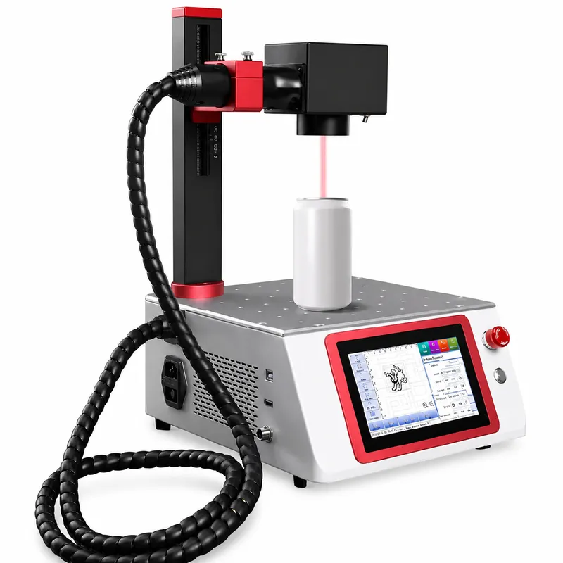 휴대용 파이버 레이저 마킹 기계 20W 30W 50W  - Industrial Laser Printer 리뷰 및 가격