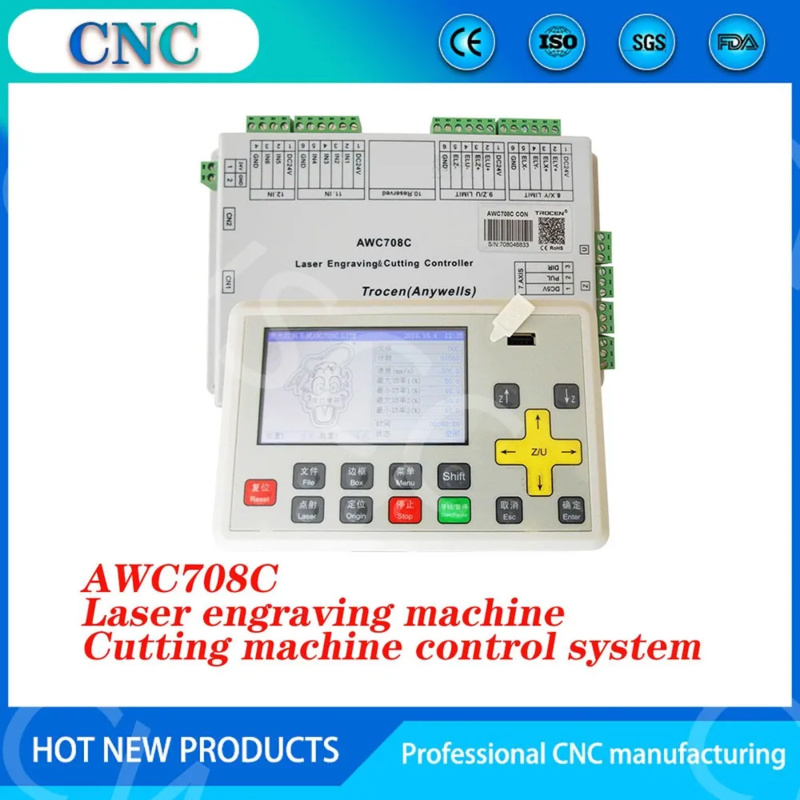 CNC 레이저 조각기 메인보드 절단 제어 시스템 AWC - Laser Controller Board 리뷰 및 가격