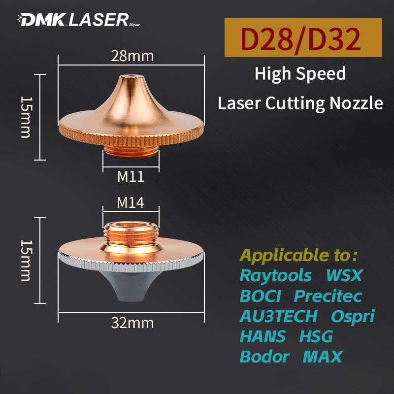 D28/D32 고출력 고속 레이저 절단 노즐 D28M1 - Metal Laser Cutter Head 리뷰 및 가격
