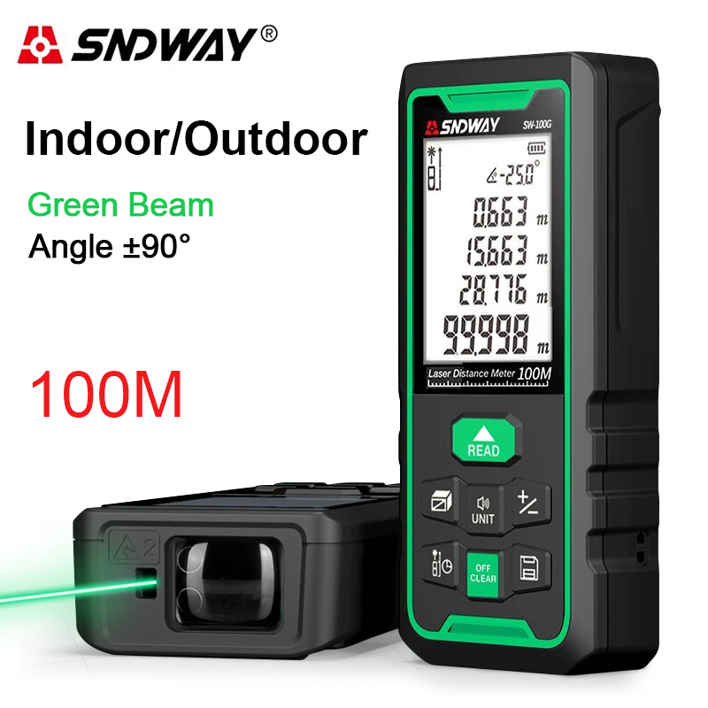 녹색 레이저 거리 측정기 디지털 거리 측정기 150m  - Industrial Laser Distance Sensor 리뷰 및 가격