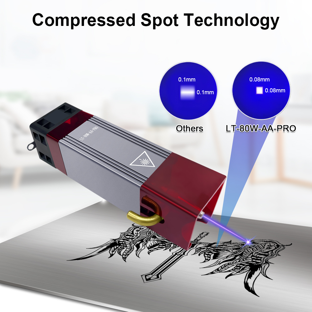 금속/목재 조각 절단용 공기 보조 시스템을 갖춘 LAS - Metal Laser Cutter Head 리뷰 및 가격