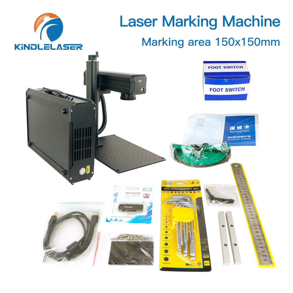 킨들레이저 S5 20W 30W 파이버 레이저 마킹기 산 - Industrial Laser Engraving Machine For Metal 리뷰 및 가격