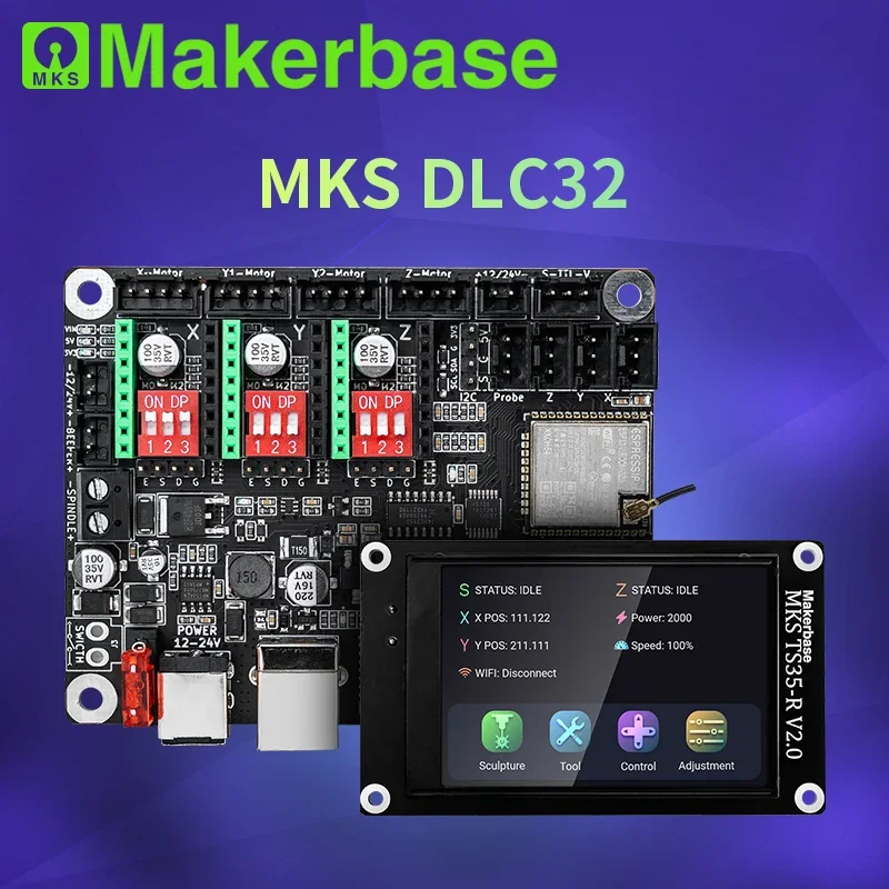 레이저 및 CNC용 Makerbase MKS DLC32 - Laser Controller Board 리뷰 및 가격