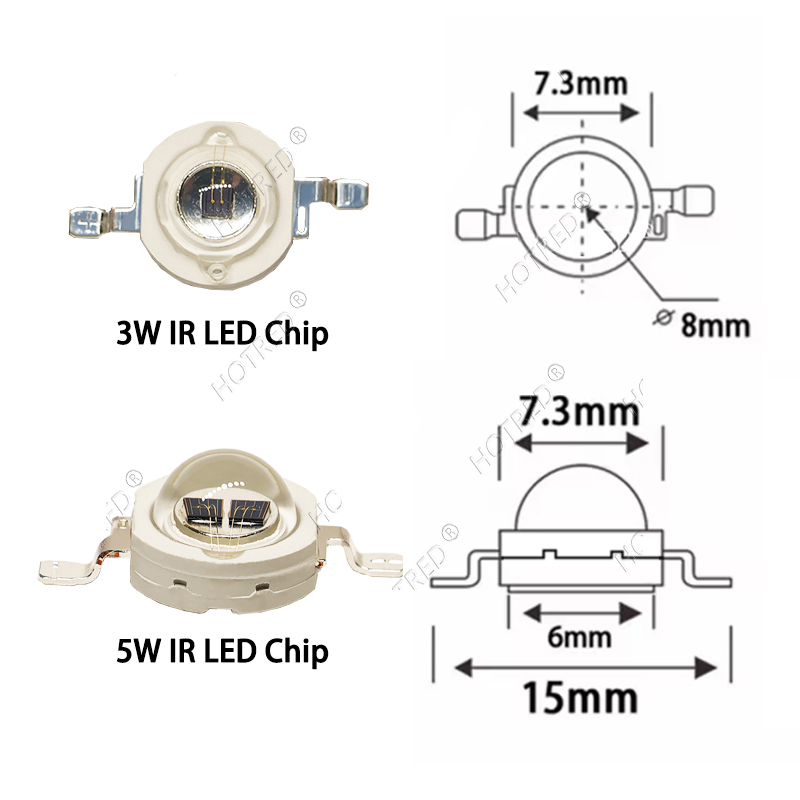 1-10pcs IR LED 3W 5W 1050nm 고출 - Industrial Laser Beam 리뷰 및 가격