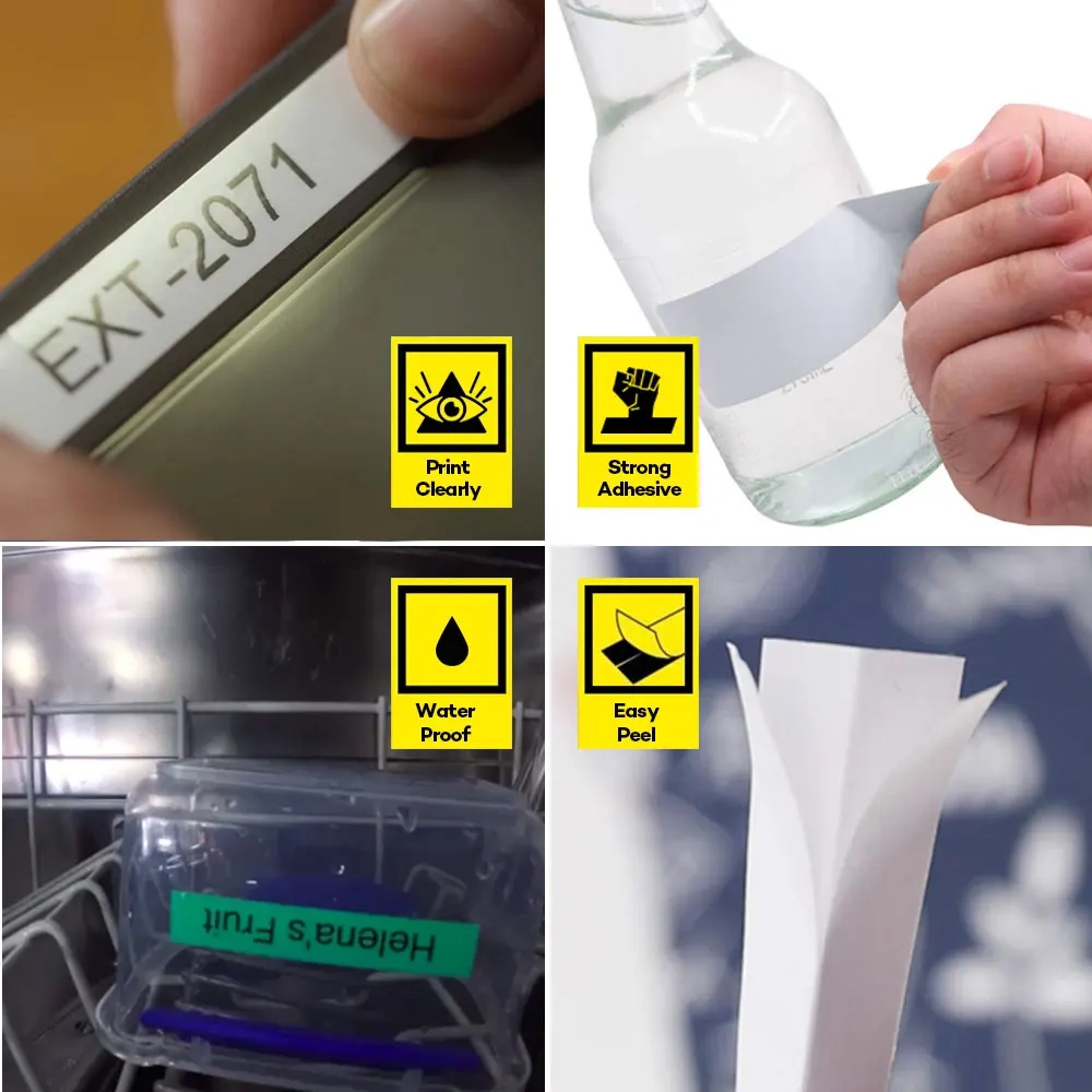 P-터치 프린터용 라미네이트, 진주 광택, 러블리 패턴 - Industrial Laser Printer 리뷰 및 가격
