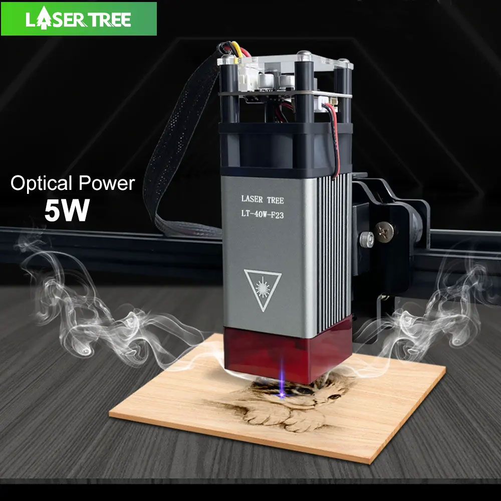 레이저 트리 4w 5W 레이저 모듈 450nm 레이저  - Metal Laser Cutter Head 리뷰 및 가격